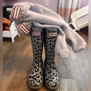 Girls Hunter Boot with Socks